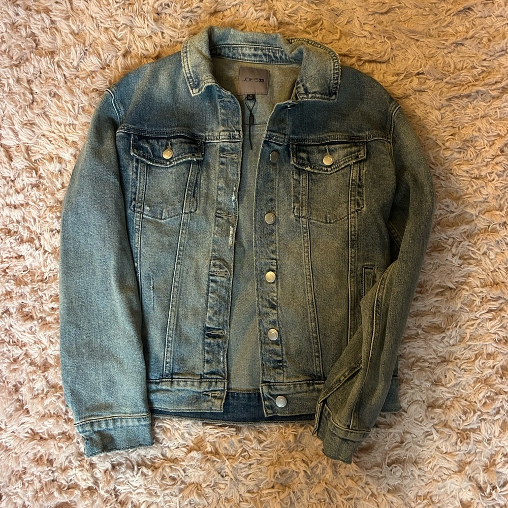 Joe's Jeans Faded Light Blue Denim Jacket
